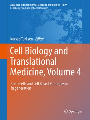 cover image of Cell Biology and Translational Medicine, Volume 4